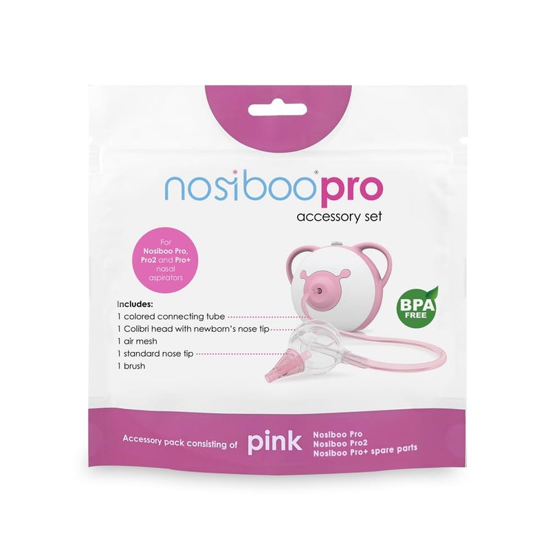 nosiboo مجموعة ملحقات Nosiboo Pro (وردي) - Image 1
